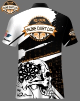Online Darter Shirt iQ-ODL Phase 2 schwarz-weiß