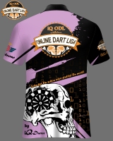 Online Darter Shirt iQ-ODL Phase 2 schwarz-flieder