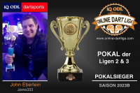 iQ Online Dartliga Pokalsieger