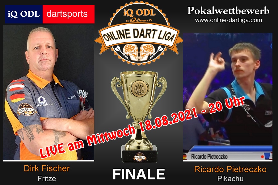 DART POKALFINALE - Dirk Fischer vs Ricardo Pietreczko